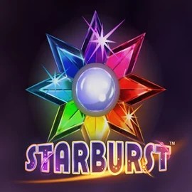 Starburst casino game by NetEnt – featured logo at 888 Casino