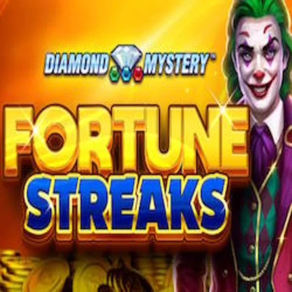 Official Slots logo: Diamond Mystery Fortune Streaks by Greentube at 888 Casino