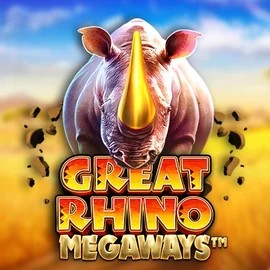 Great Rhino Megaways logo by Pragmatic Play at 888 Casino