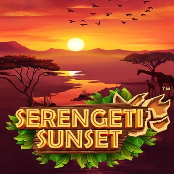 Serengeti Sunset slot visual from Skywind Group available on 888-kaszino.com