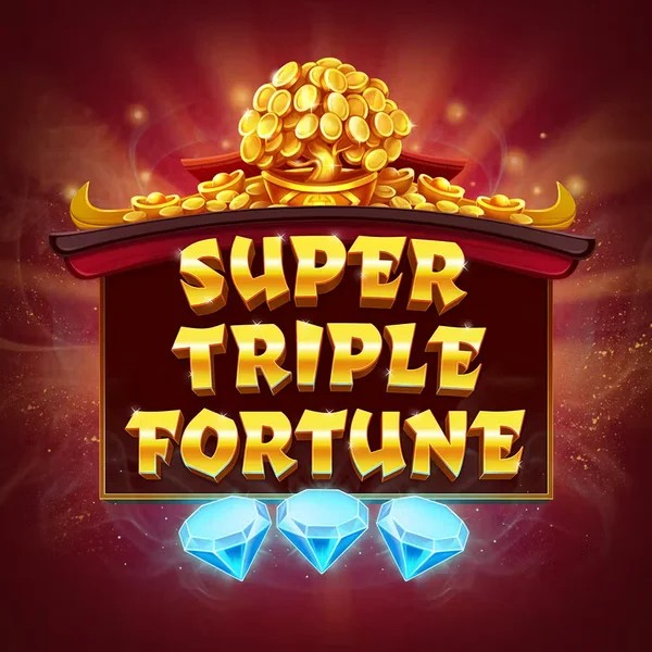 Super Triple Fortune slot logo by Greentube at 888 Casino
