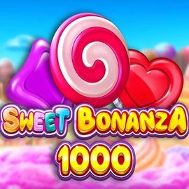 Sweet Bonanza 1000 slot icon by Pragmatic Play, available at 888 Casino